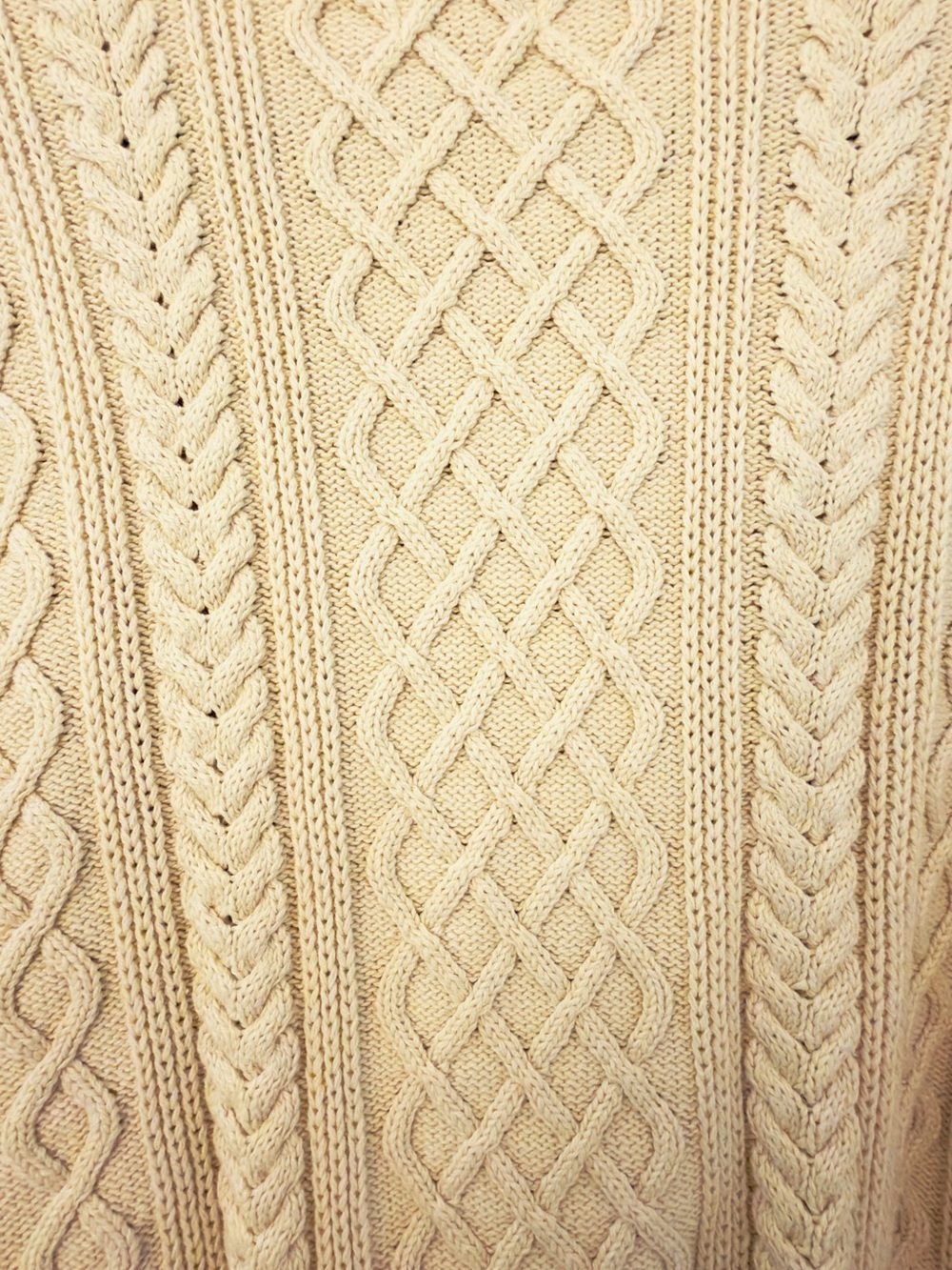 J Crew Ivory Cable Knit Crewneck Sweater - Women - Picture 8 of 10